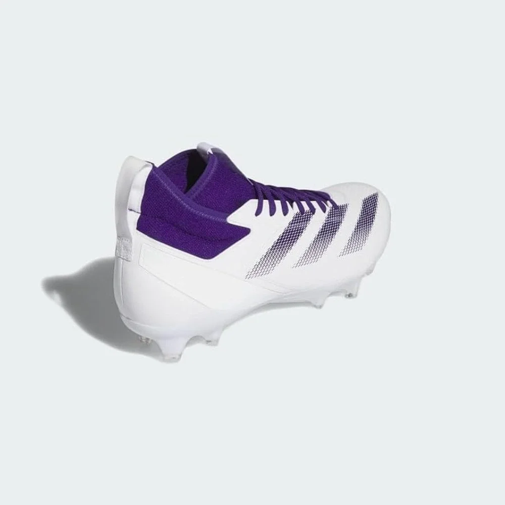 adidas adizero Impact Football Cleats Team Purple White IF2480 Men's Size 14 New